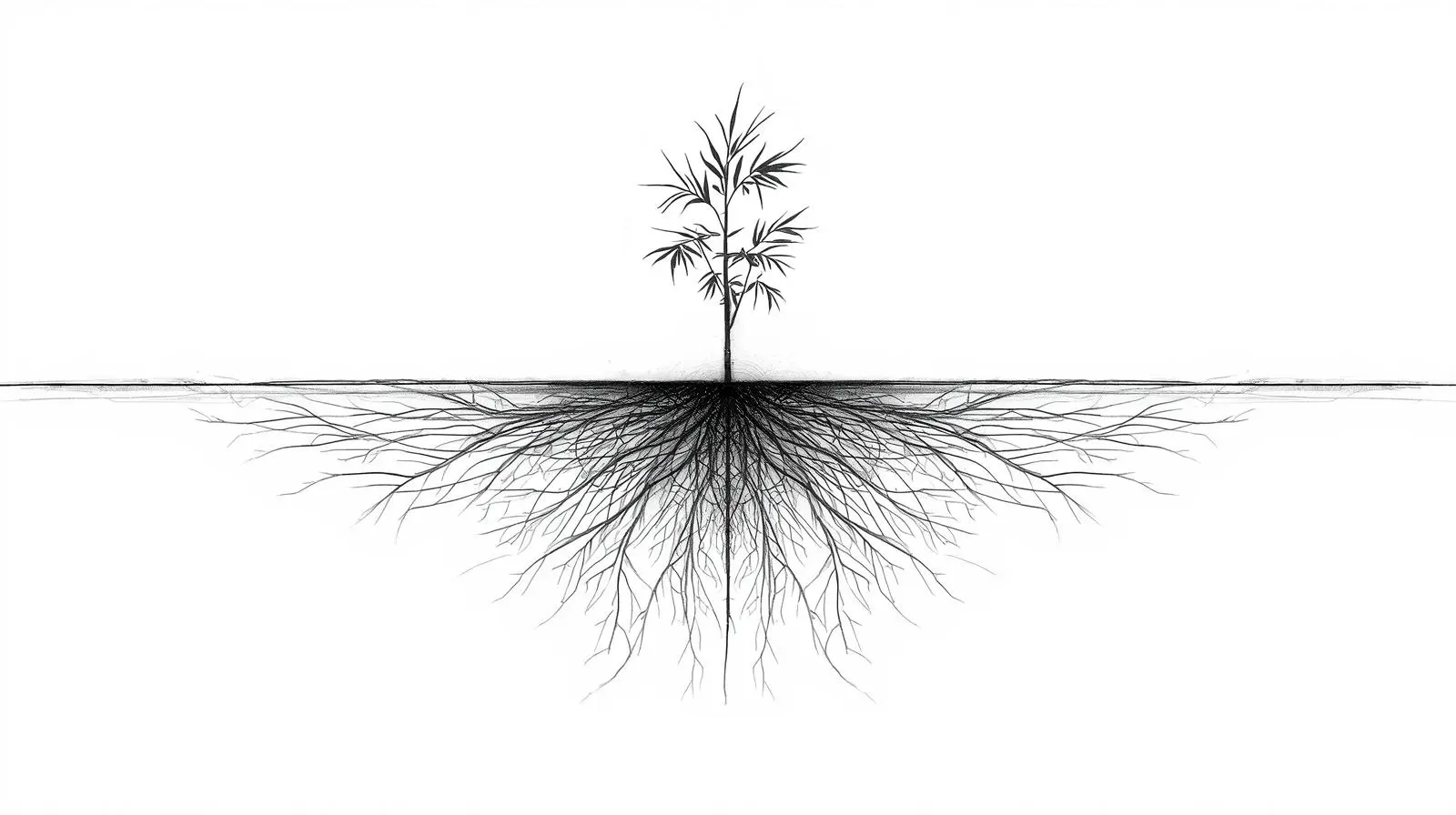 Bambú como símbolo de constancia y mini hábitos compuestos