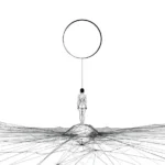 persona subiendo un obstáculo que representa el crecimiento y el poder del mundo del estatus