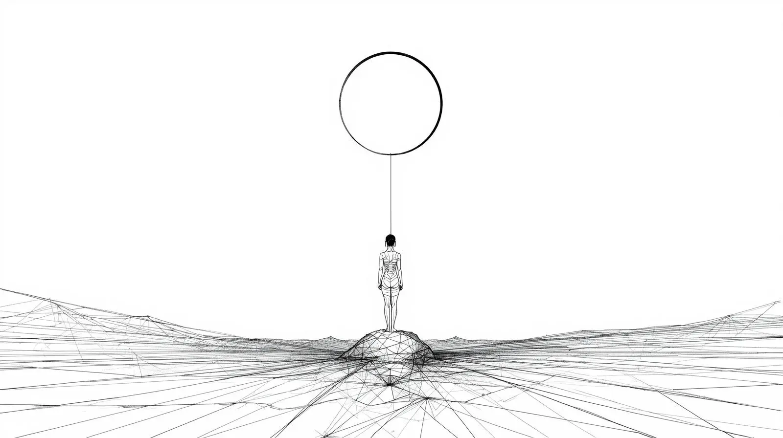 persona subiendo un obstáculo que representa el crecimiento y el poder del mundo del estatus