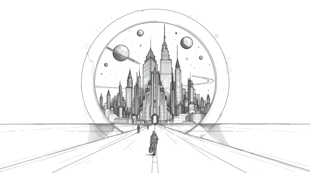 persona compartiendo su conocimiento como símbolo del mundo de la contribución y el legado personal