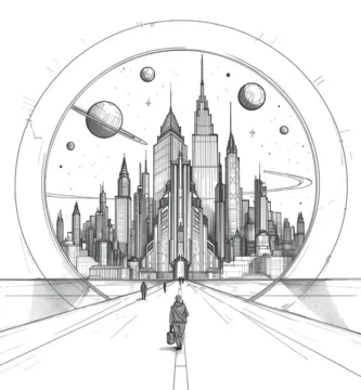 persona compartiendo su conocimiento como símbolo del mundo de la contribución y el legado personal