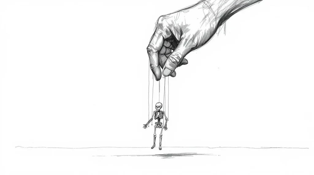 persona rompiendo cadenas simbolizando el despertar del mundo de la supervivencia