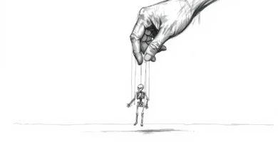 persona rompiendo cadenas simbolizando el despertar del mundo de la supervivencia