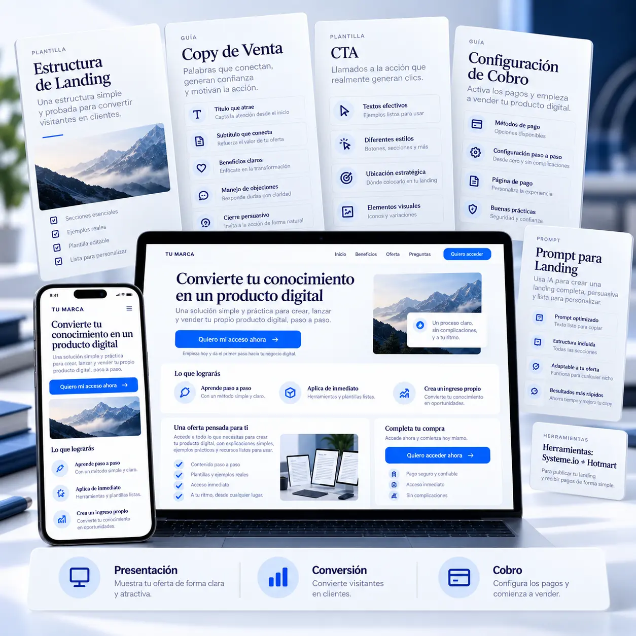 Sistema de venta para negocio unipersonal con IA de Piomarketer